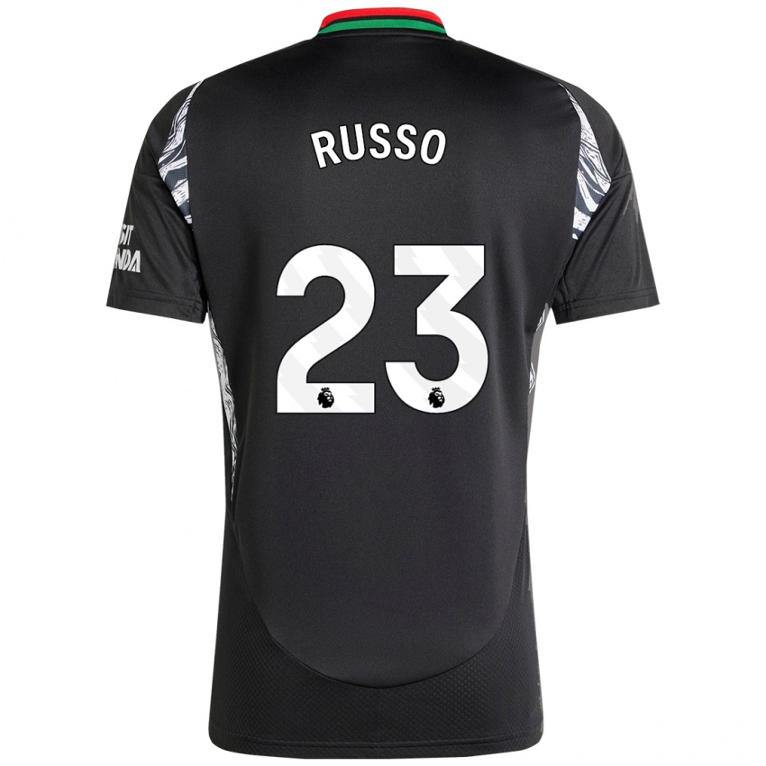 Criança Camisola Alessia Russo #23 Preto Alternativa 2024/25 Camisa Brasil