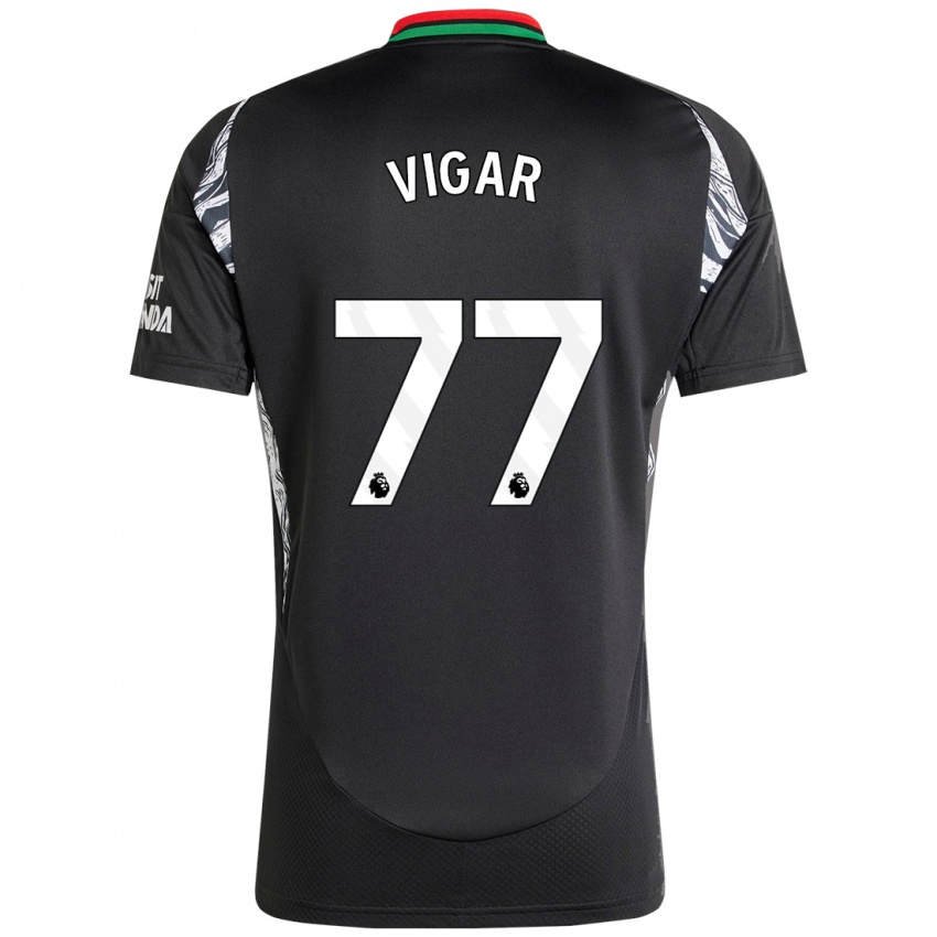 Criança Camisola Billy Vigar #77 Preto Alternativa 2024/25 Camisa Brasil