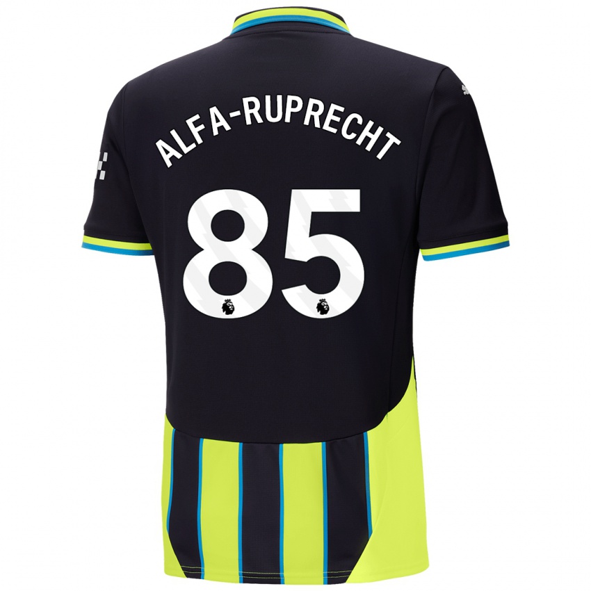 Criança Camisola Farid Alfa-Ruprecht #85 Azul Amarelo Alternativa 2024/25 Camisa Brasil