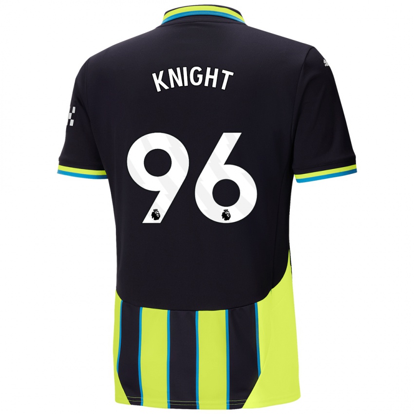 Criança Camisola Ben Knight #96 Azul Amarelo Alternativa 2024/25 Camisa Brasil