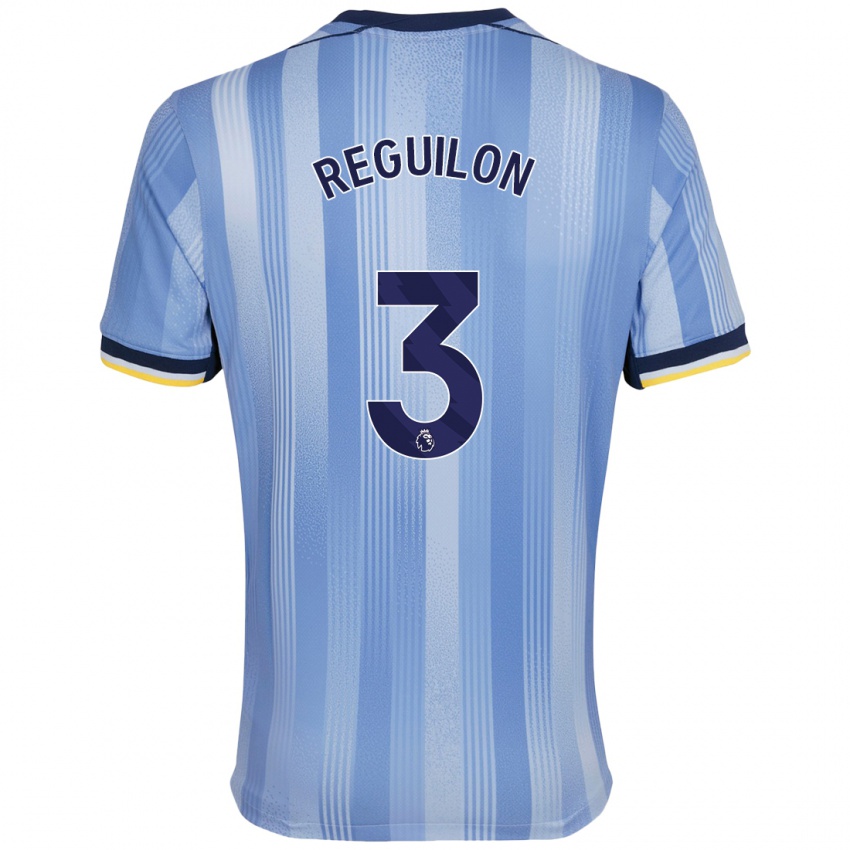 Criança Camisola Sergio Reguilon #3 Azul Claro Alternativa 2024/25 Camisa Brasil