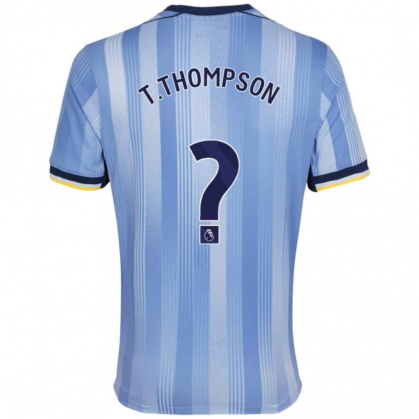 Criança Camisola Tynan Thompson #0 Azul Claro Alternativa 2024/25 Camisa Brasil