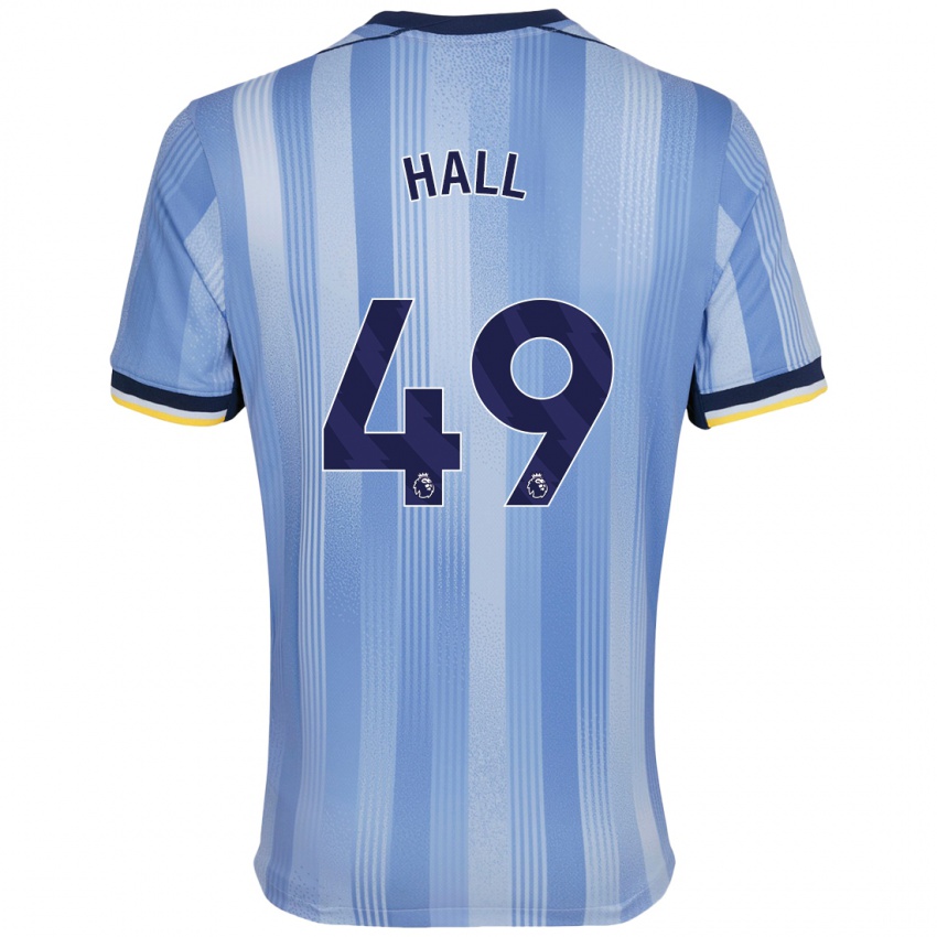 Criança Camisola Tyrese Hall #49 Azul Claro Alternativa 2024/25 Camisa Brasil