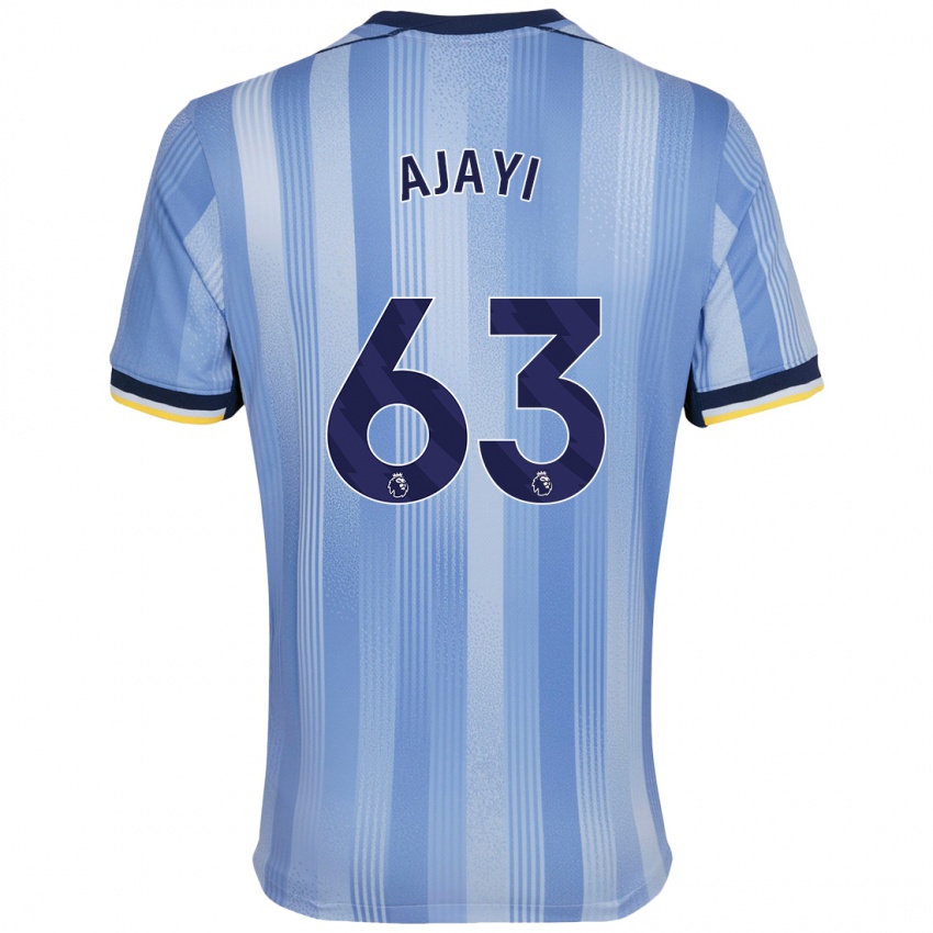 Criança Camisola Damola Ajayi #63 Azul Claro Alternativa 2024/25 Camisa Brasil