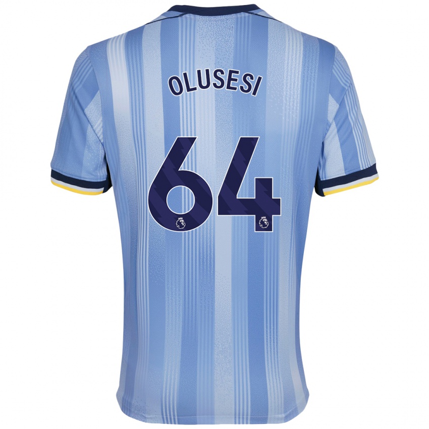 Criança Camisola Callum Olusesi #64 Azul Claro Alternativa 2024/25 Camisa Brasil