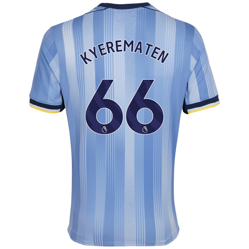 Criança Camisola Rio Kyerematen #66 Azul Claro Alternativa 2024/25 Camisa Brasil