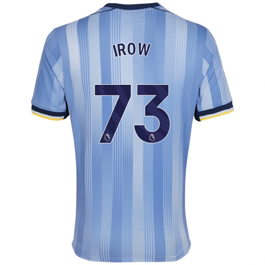 Criança Camisola Oliver Irow #73 Azul Claro Alternativa 2024/25 Camisa Brasil