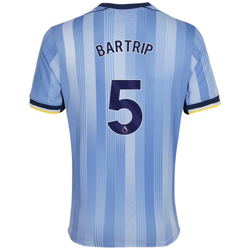 Criança Camisola Molly Bartrip #5 Azul Claro Alternativa 2024/25 Camisa Brasil