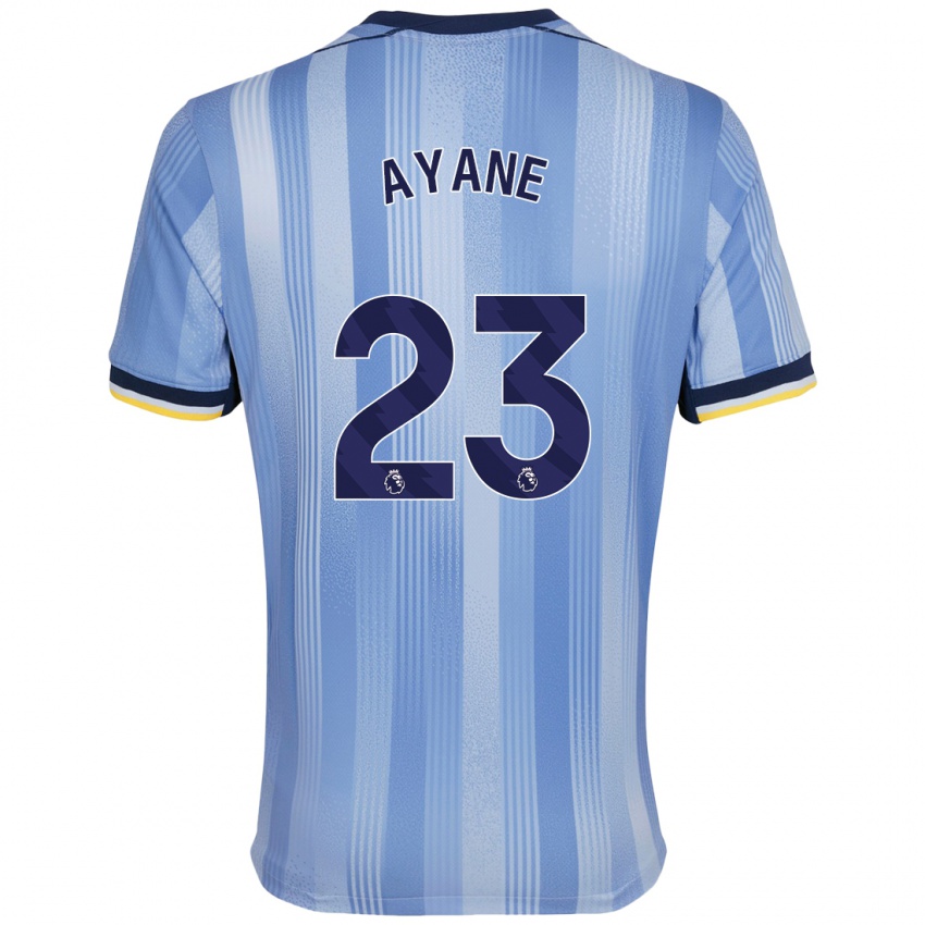 Criança Camisola Rosella Ayane #23 Azul Claro Alternativa 2024/25 Camisa Brasil