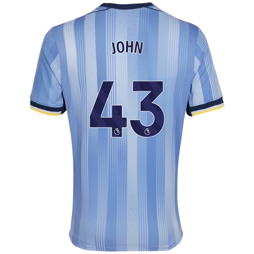 Criança Camisola Nile John #43 Azul Claro Alternativa 2024/25 Camisa Brasil