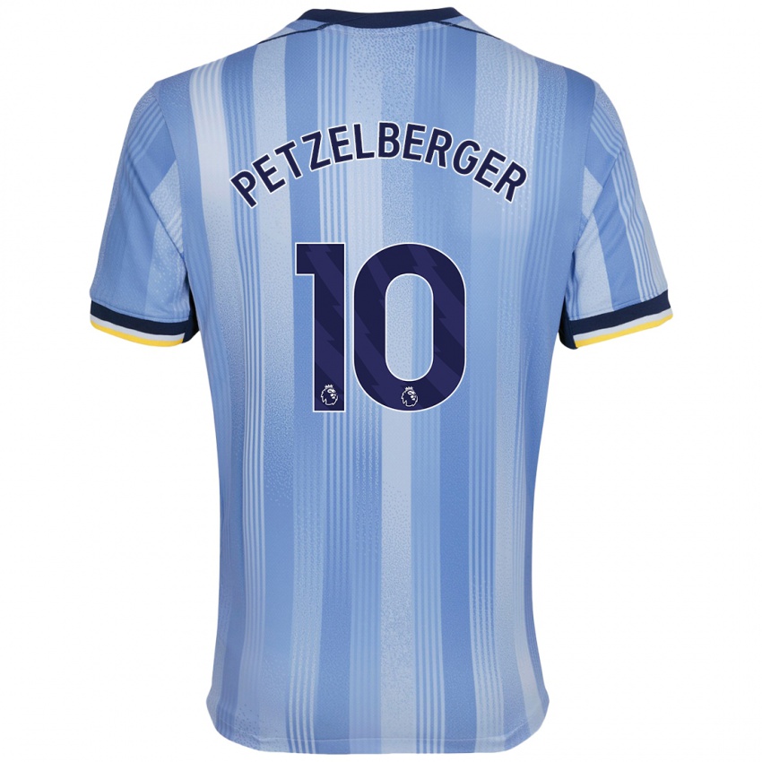 Criança Camisola Ramona Petzelberger #10 Azul Claro Alternativa 2024/25 Camisa Brasil