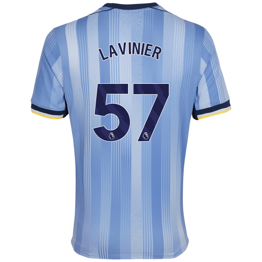 Criança Camisola Marcel Lavinier #57 Azul Claro Alternativa 2024/25 Camisa Brasil