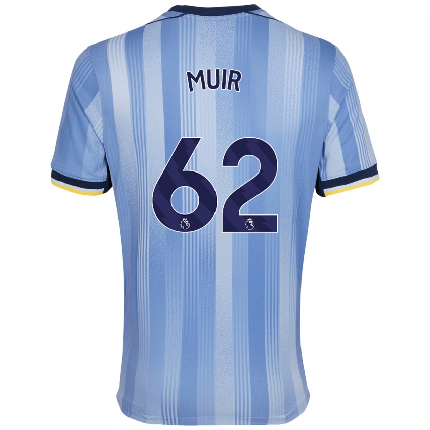 Criança Camisola Marqes Muir #62 Azul Claro Alternativa 2024/25 Camisa Brasil