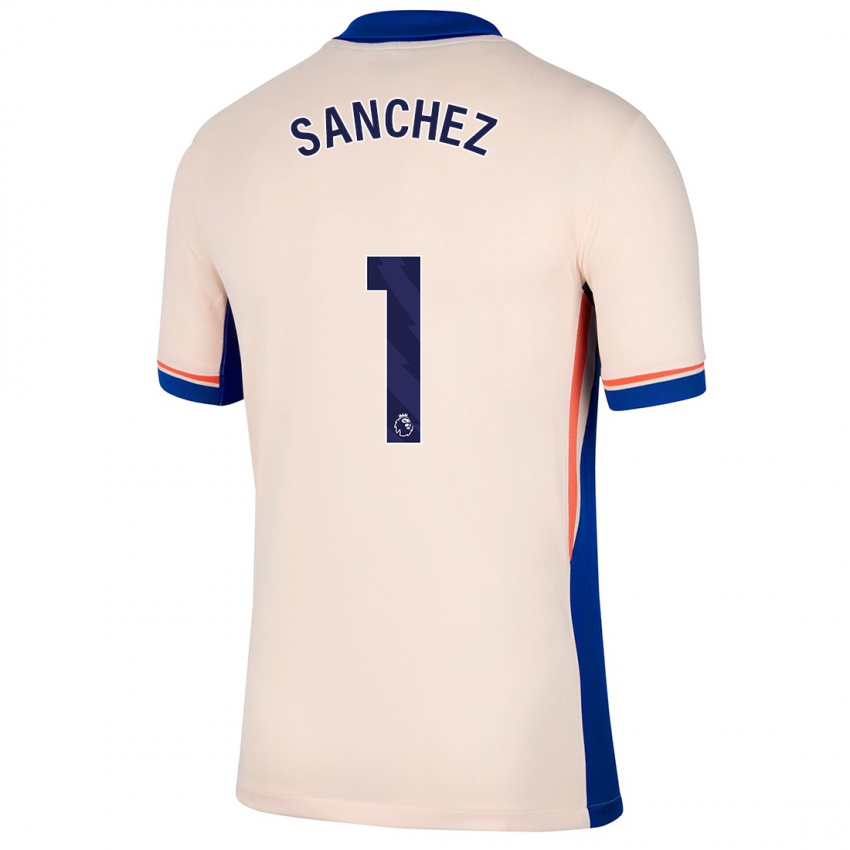 Criança Camisola Robert Sánchez #1 Bege Leve Alternativa 2024/25 Camisa Brasil