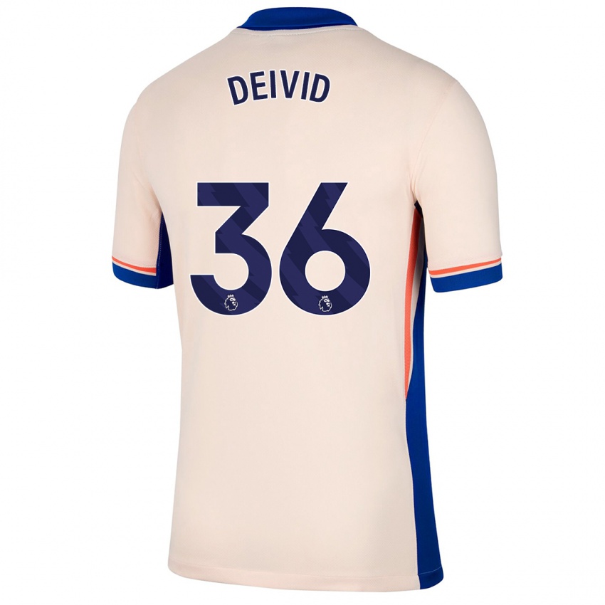 Criança Camisola Deivid Washington #36 Bege Leve Alternativa 2024/25 Camisa Brasil