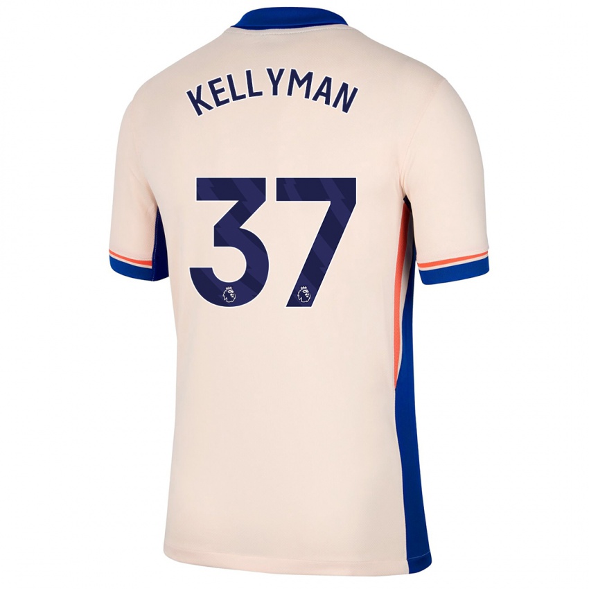 Criança Camisola Omari Kellyman #37 Bege Leve Alternativa 2024/25 Camisa Brasil