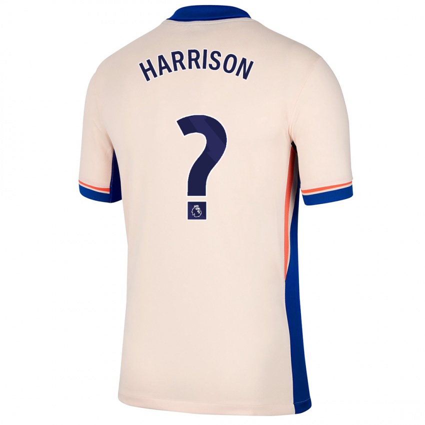 Criança Camisola Ollie Harrison #0 Bege Leve Alternativa 2024/25 Camisa Brasil