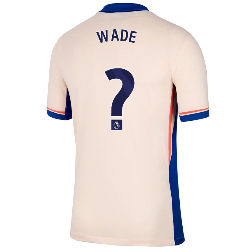 Criança Camisola Shaun Wade #0 Bege Leve Alternativa 2024/25 Camisa Brasil