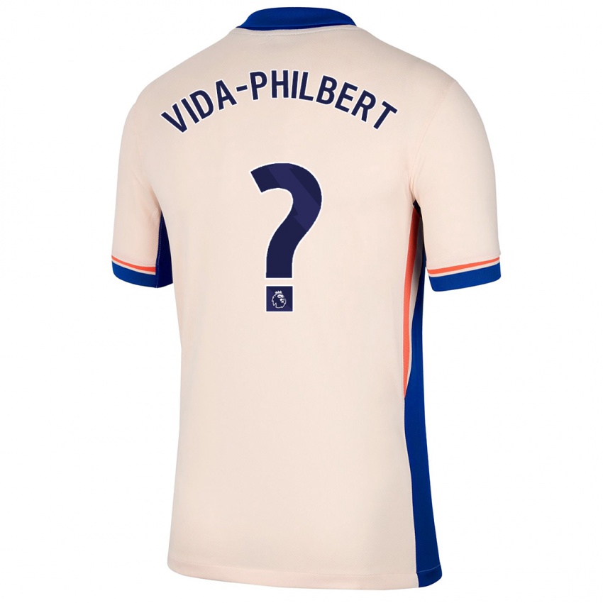 Criança Camisola Joel Vida-Philbert #0 Bege Leve Alternativa 2024/25 Camisa Brasil