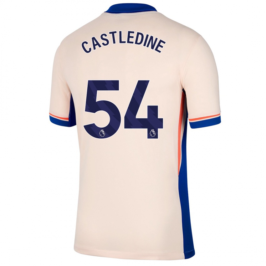 Criança Camisola Leo Castledine #54 Bege Leve Alternativa 2024/25 Camisa Brasil