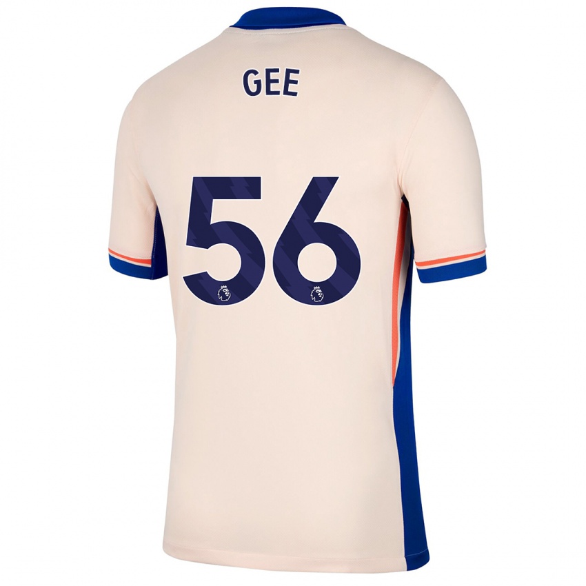 Criança Camisola Billy Gee #56 Bege Leve Alternativa 2024/25 Camisa Brasil