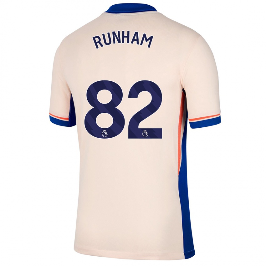 Criança Camisola Frankie Runham #82 Bege Leve Alternativa 2024/25 Camisa Brasil