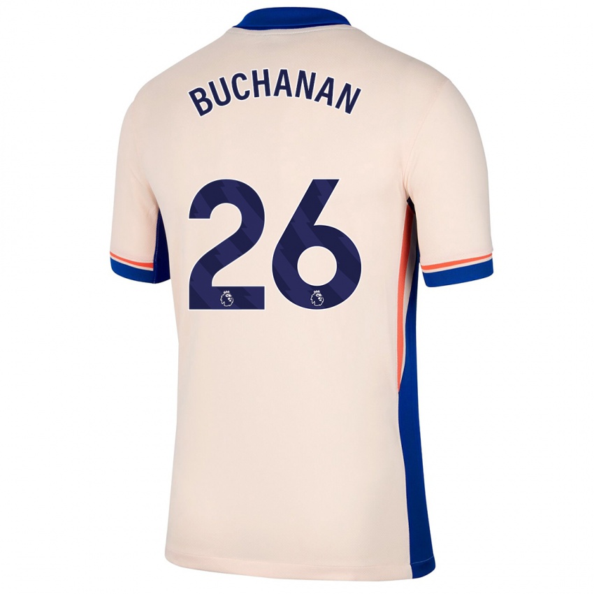 Criança Camisola Kadeisha Buchanan #26 Bege Leve Alternativa 2024/25 Camisa Brasil