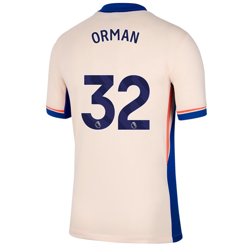 Criança Camisola Emily Orman #32 Bege Leve Alternativa 2024/25 Camisa Brasil