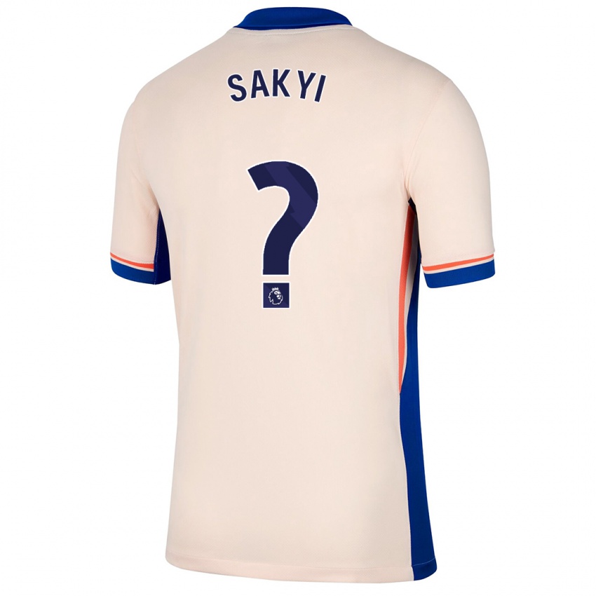 Criança Camisola Samuel Rak-Sakyi #0 Bege Leve Alternativa 2024/25 Camisa Brasil