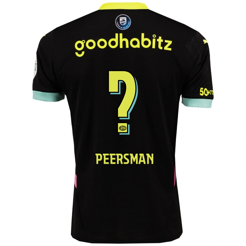 Criança Camisola Kjell Peersman #0 Amarelo Preto Alternativa 2024/25 Camisa Brasil