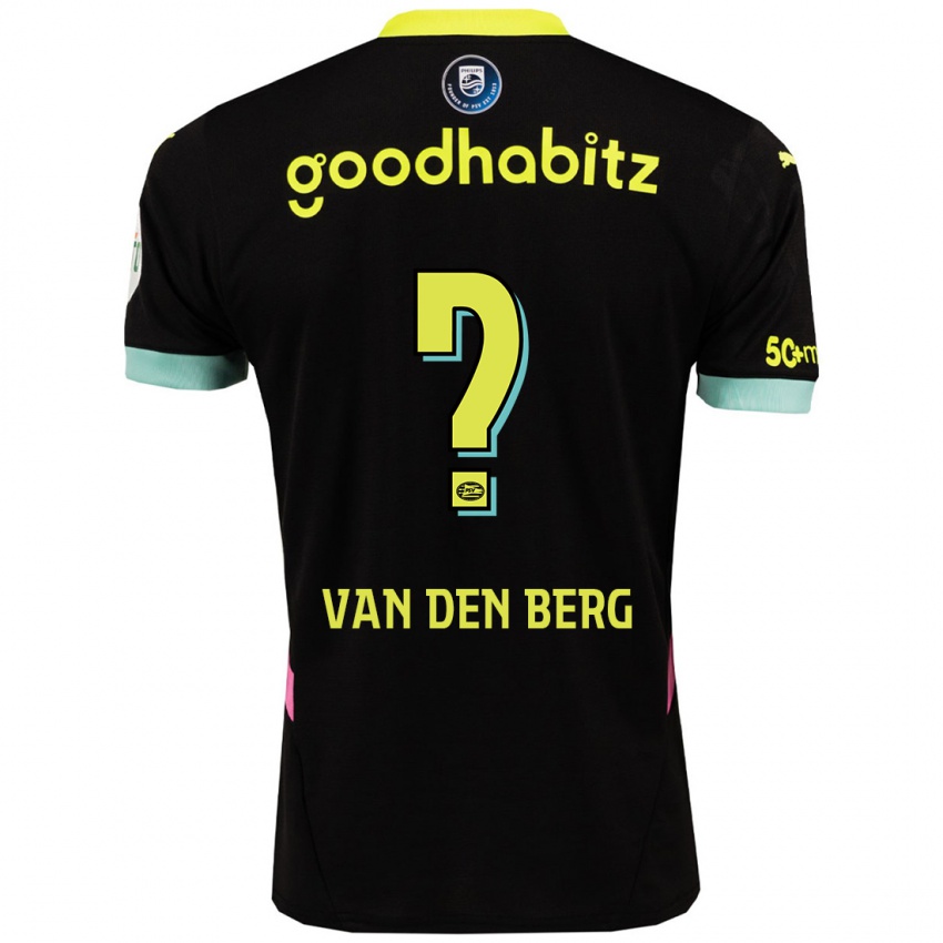 Criança Camisola Joel Van Den Berg #0 Amarelo Preto Alternativa 2024/25 Camisa Brasil