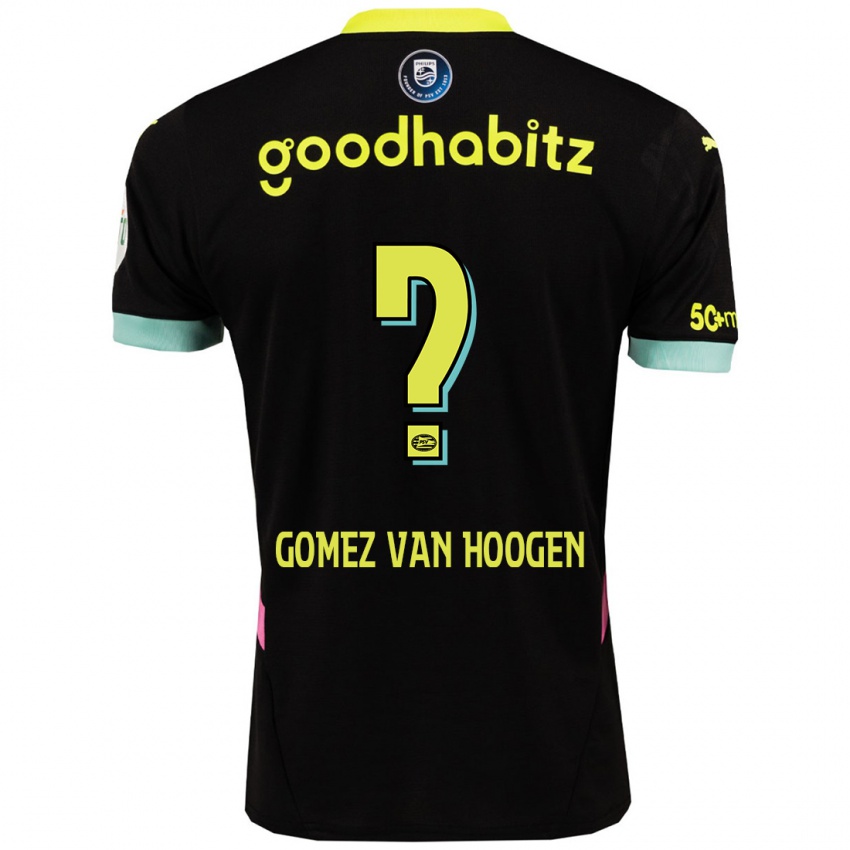 Criança Camisola Samuel Gomez Van Hoogen #0 Amarelo Preto Alternativa 2024/25 Camisa Brasil