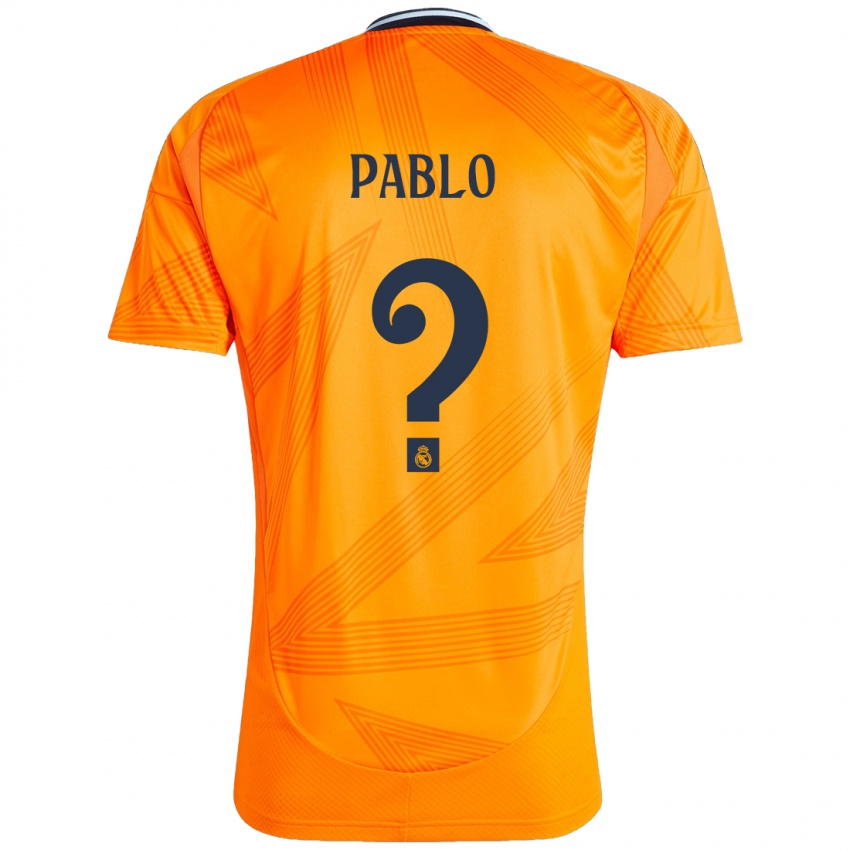 Criança Camisola Pablo Ramón #0 Laranja Alternativa 2024/25 Camisa Brasil