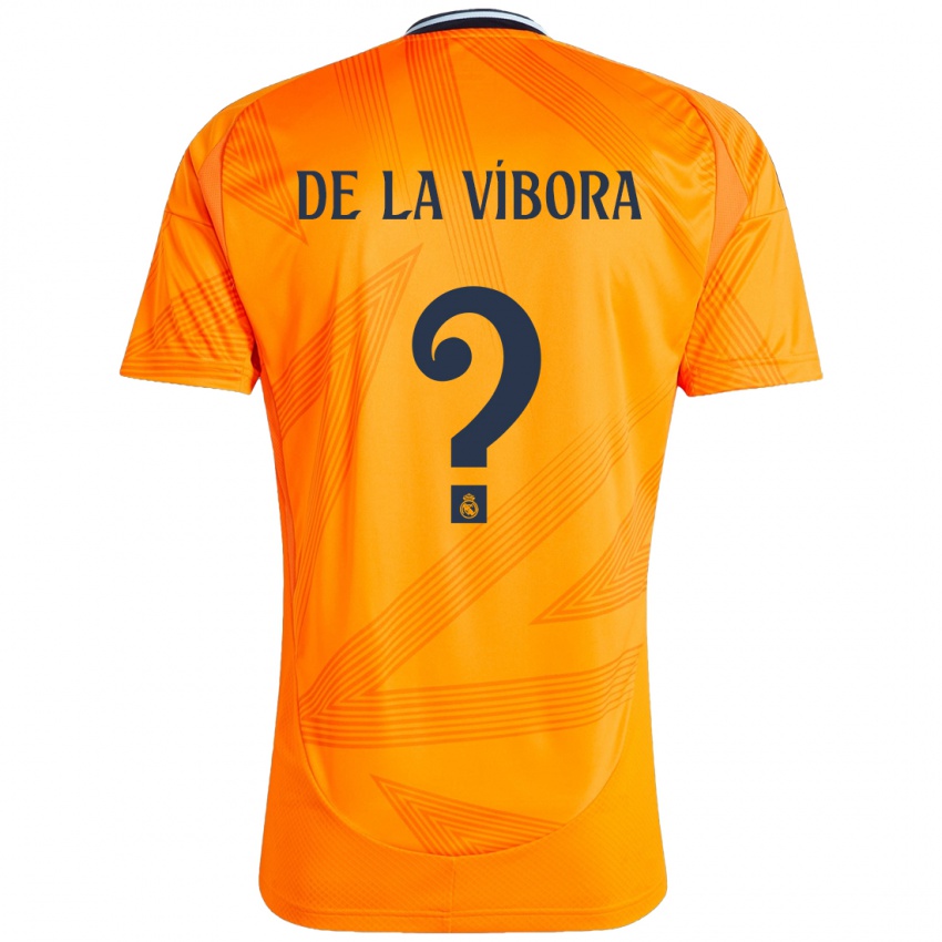 Criança Camisola David De La Víbora #0 Laranja Alternativa 2024/25 Camisa Brasil