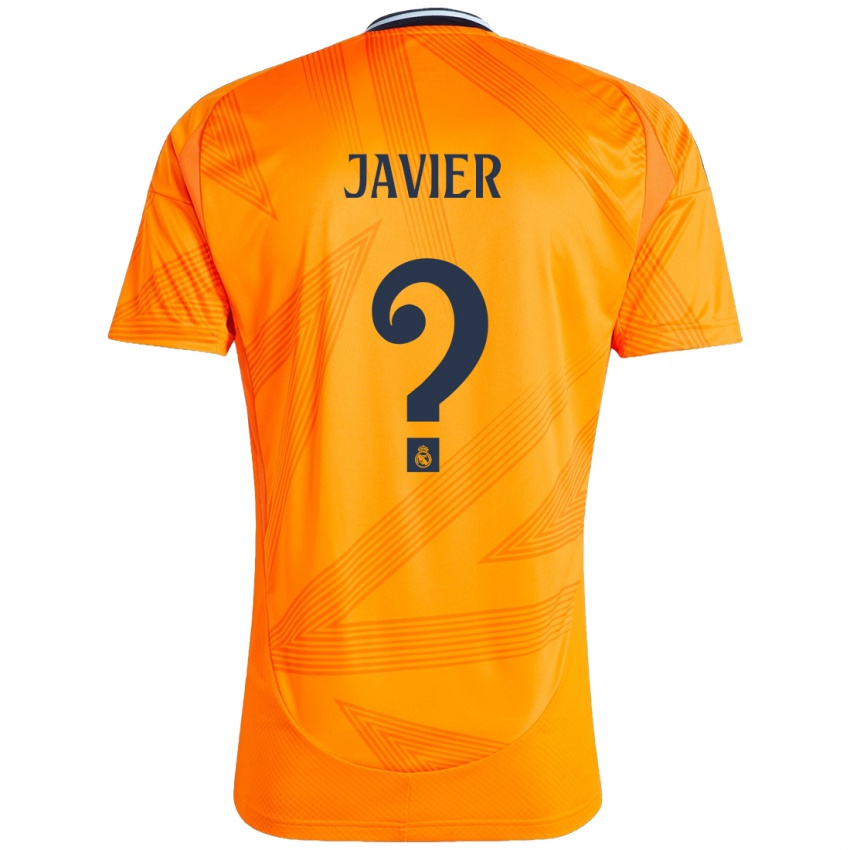 Criança Camisola Javier Navarro #0 Laranja Alternativa 2024/25 Camisa Brasil