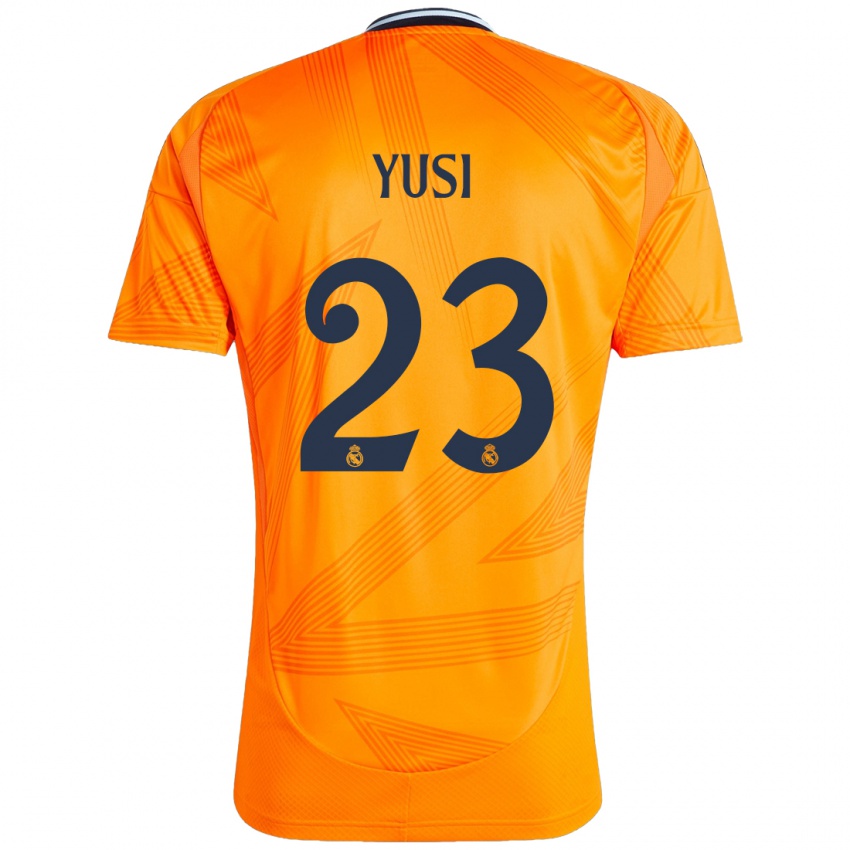 Criança Camisola Yusi #23 Laranja Alternativa 2024/25 Camisa Brasil