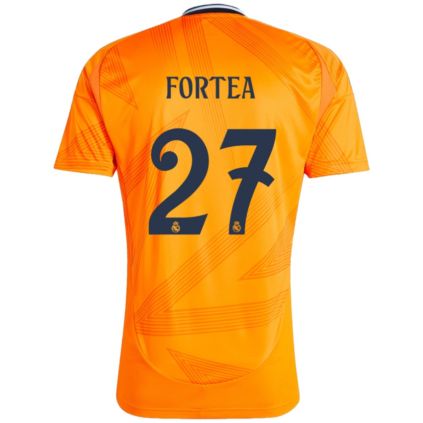 Criança Camisola Jesús Fortea #27 Laranja Alternativa 2024/25 Camisa Brasil