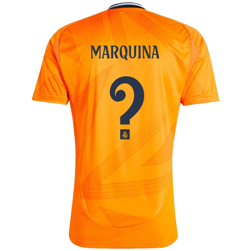 Criança Camisola Guillermo Marquina #0 Laranja Alternativa 2024/25 Camisa Brasil