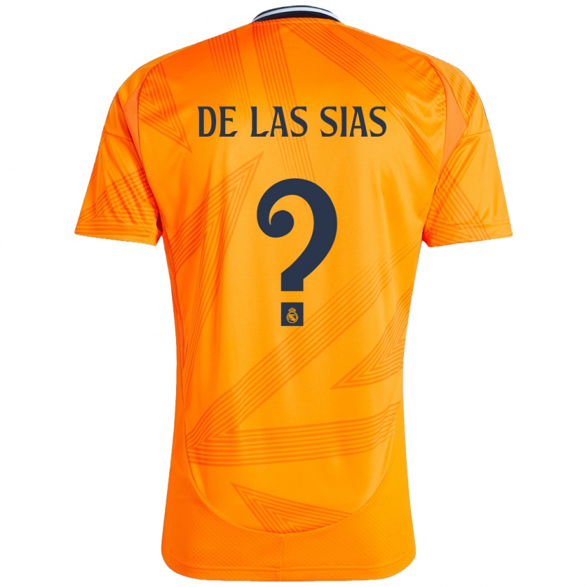 Criança Camisola Marcos De Las Sias #0 Laranja Alternativa 2024/25 Camisa Brasil