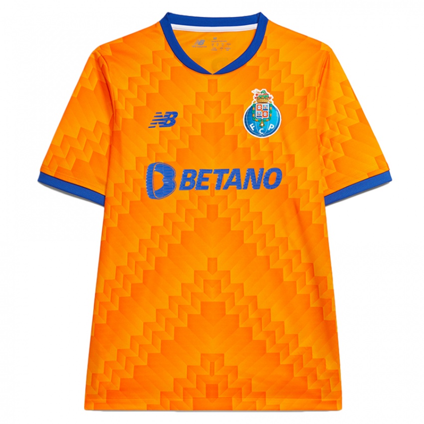 Criança Camisola Diogo Costa #99 Laranja Alternativa 2024/25 Camisa Brasil