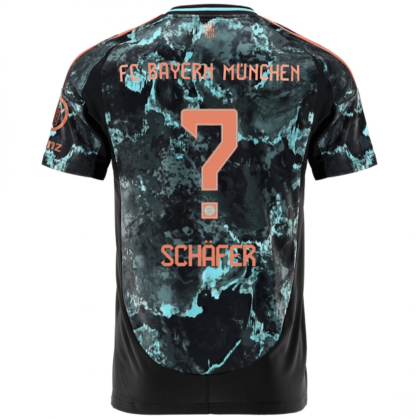 Criança Camisola Luis Schäfer #0 Preto Alternativa 2024/25 Camisa Brasil