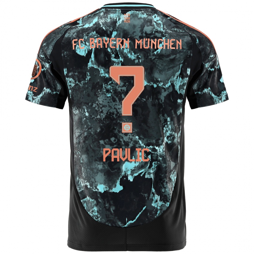 Criança Camisola Raphael Pavlic #0 Preto Alternativa 2024/25 Camisa Brasil