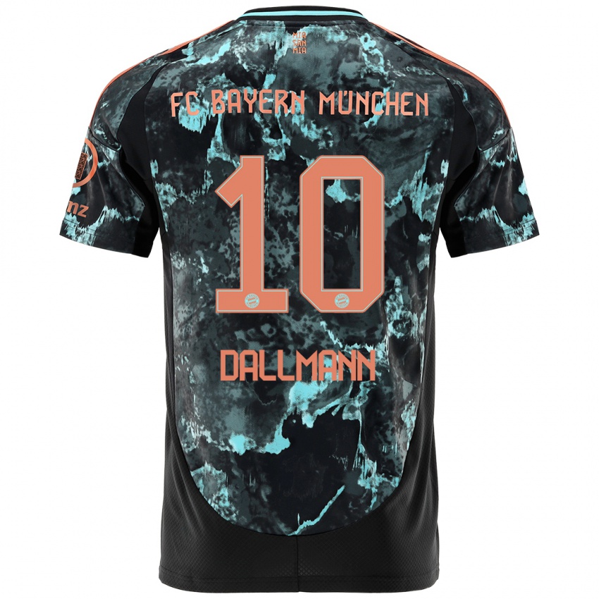 Criança Camisola Linda Dallmann #10 Preto Alternativa 2024/25 Camisa Brasil