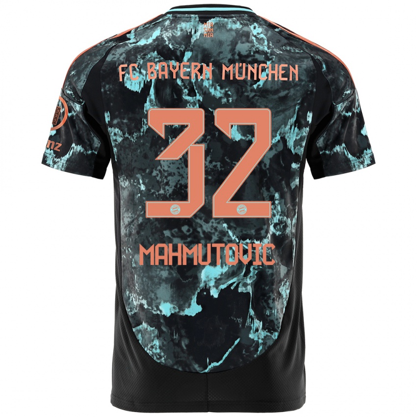 Criança Camisola Ena Mahmutovic #32 Preto Alternativa 2024/25 Camisa Brasil