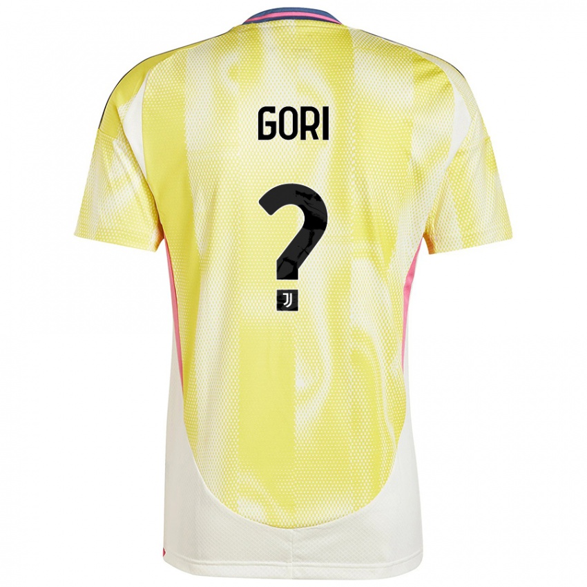 Criança Camisola Stefano Gori #0 Solar Amarelo Alternativa 2024/25 Camisa Brasil