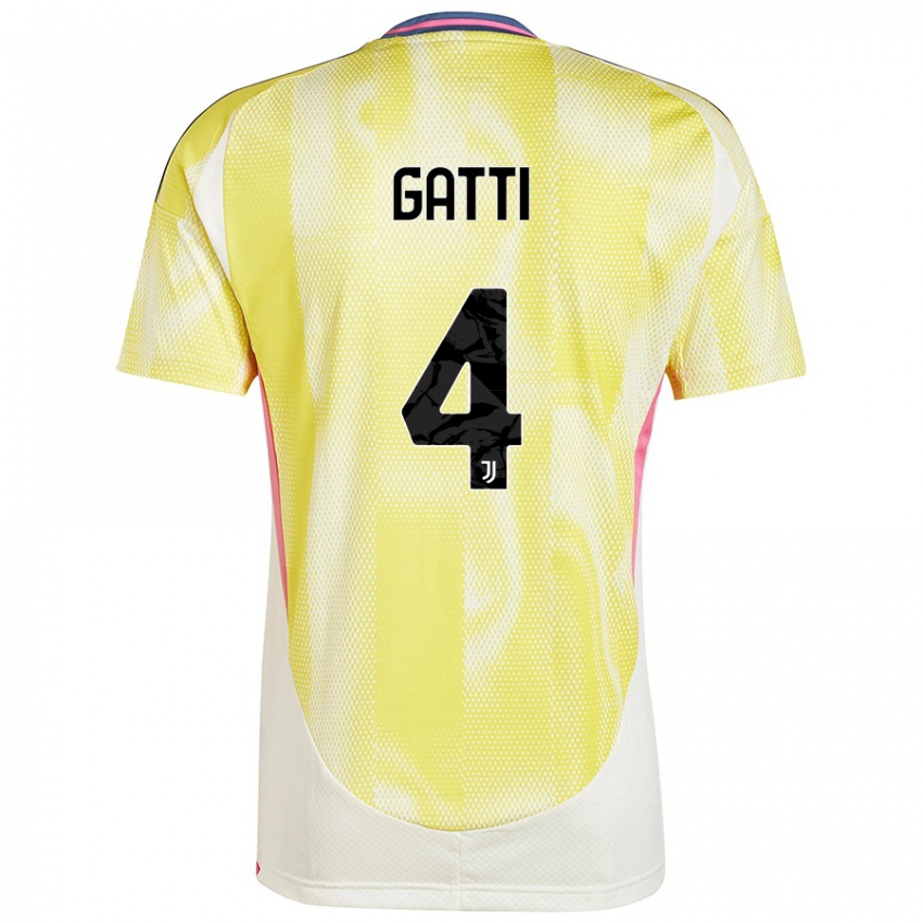 Criança Camisola Federico Gatti #4 Solar Amarelo Alternativa 2024/25 Camisa Brasil