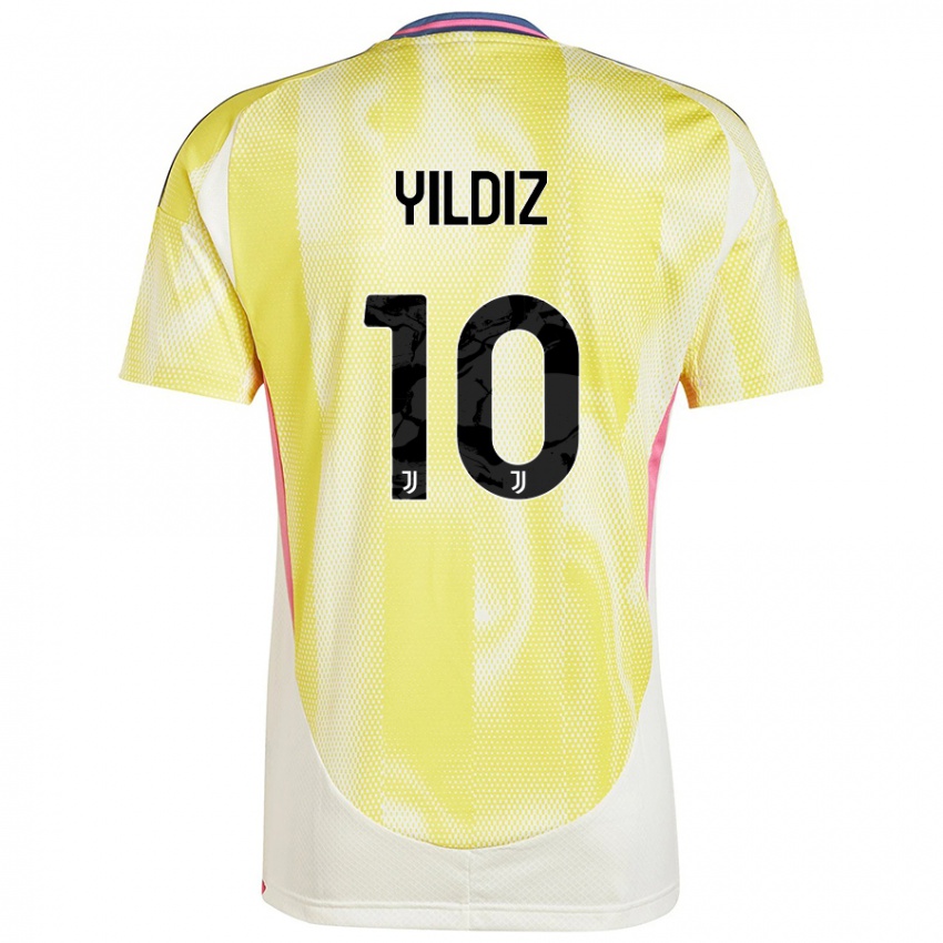 Criança Camisola Kenan Yildiz #10 Solar Amarelo Alternativa 2024/25 Camisa Brasil