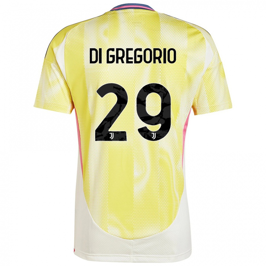 Criança Camisola Michele Di Gregorio #29 Solar Amarelo Alternativa 2024/25 Camisa Brasil