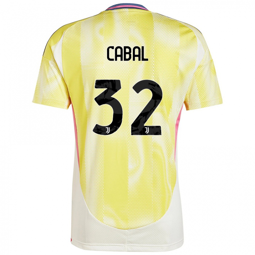 Criança Camisola Juan Cabal #32 Solar Amarelo Alternativa 2024/25 Camisa Brasil