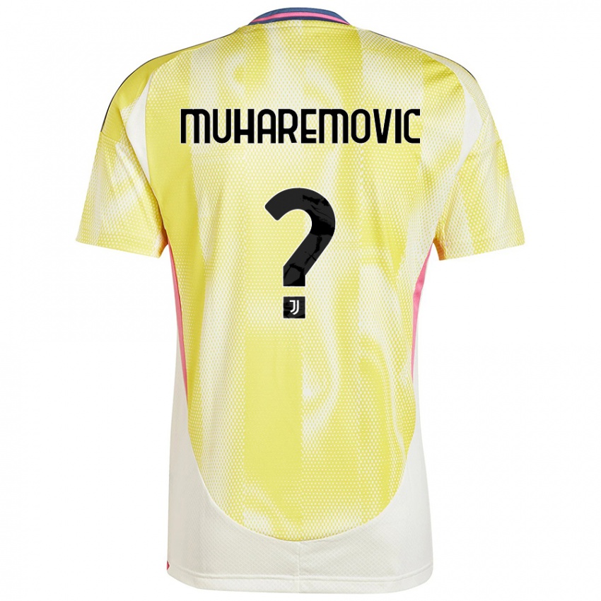 Criança Camisola Tarik Muharemovic #0 Solar Amarelo Alternativa 2024/25 Camisa Brasil